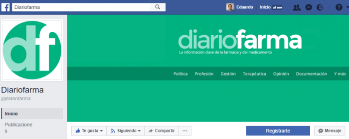 pagina de facebook de farmacia