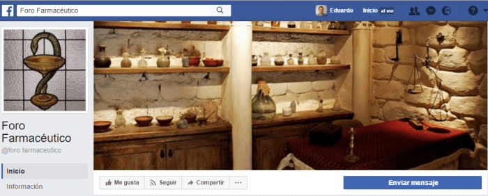 pagina de facebook de farmacia